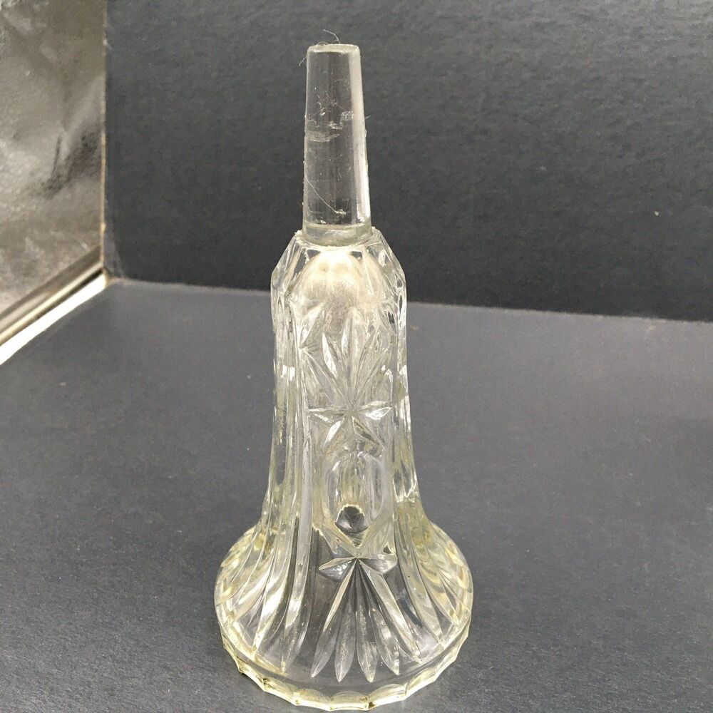Epergne Clear Glass Trumpet Horn Replacement  - Flower Holder
